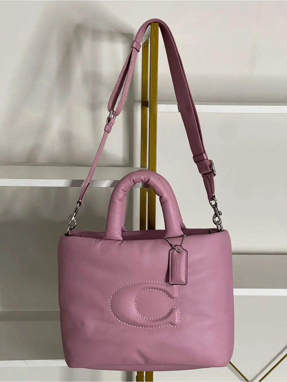 Coach Pillow Tote